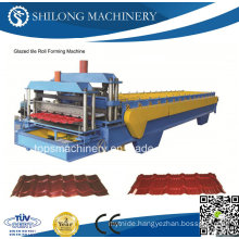 PPGI Glazed Roof Tile Roll Forming Machine